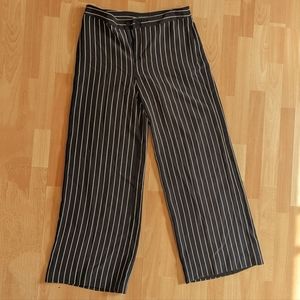 Ralph Lauren 100% silk wide leg trousers